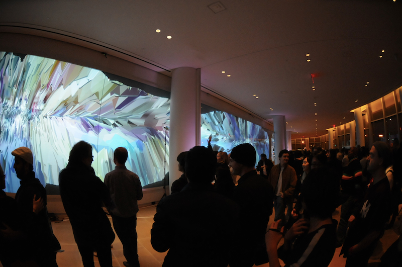 Illustration for article titled 120 Feet of Video Art: Final Exams at NYU's Big Screens Class